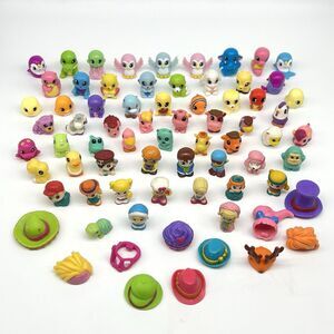 Squinkies Do Drops Lot of 72 Animals, People & Accessories Rubber Mini Figures